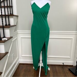 Lovers + Friends Strapless Maxi Gown M